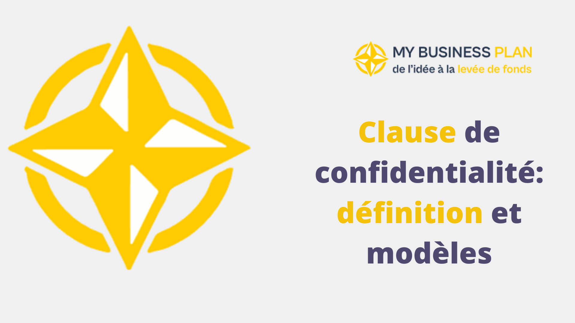 Clause de confidentialité: définition et modèles