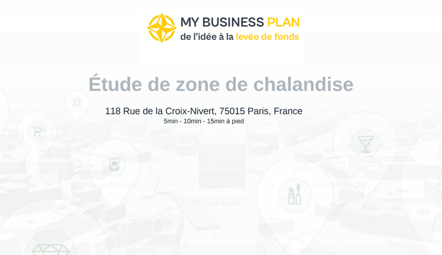 Calcul de zone de chalandise Calcul de zone de chalandise