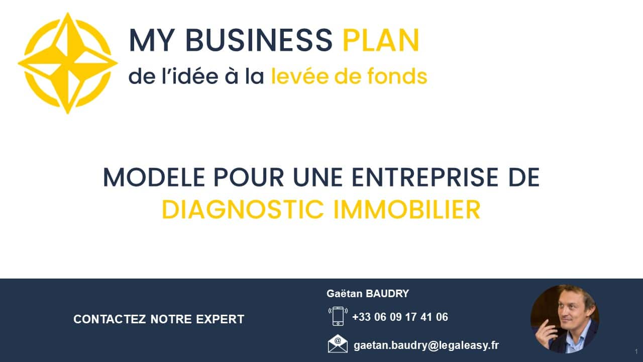 business plan diagnostiqueur immobilier gratuit