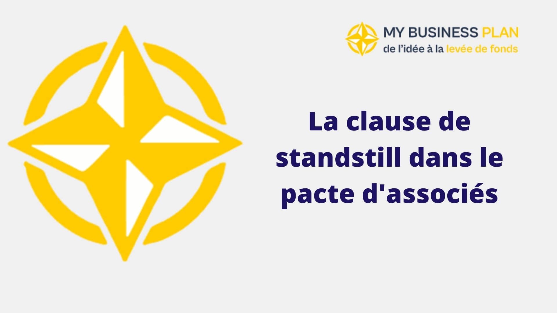La clause de standstill dans le pacte d'associés