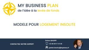 Modèle de business plan pour logement insolite