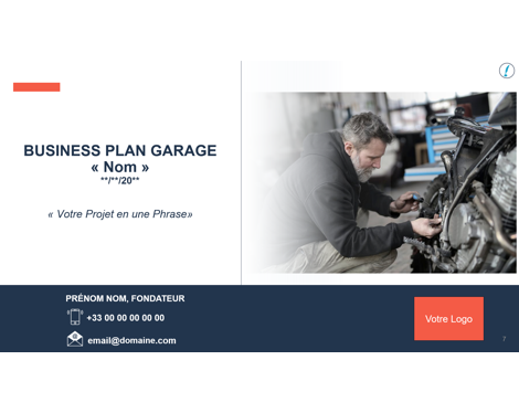 modele business plan garage automobile