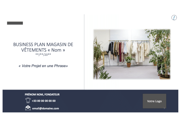 business plan pour une boutique de vetement